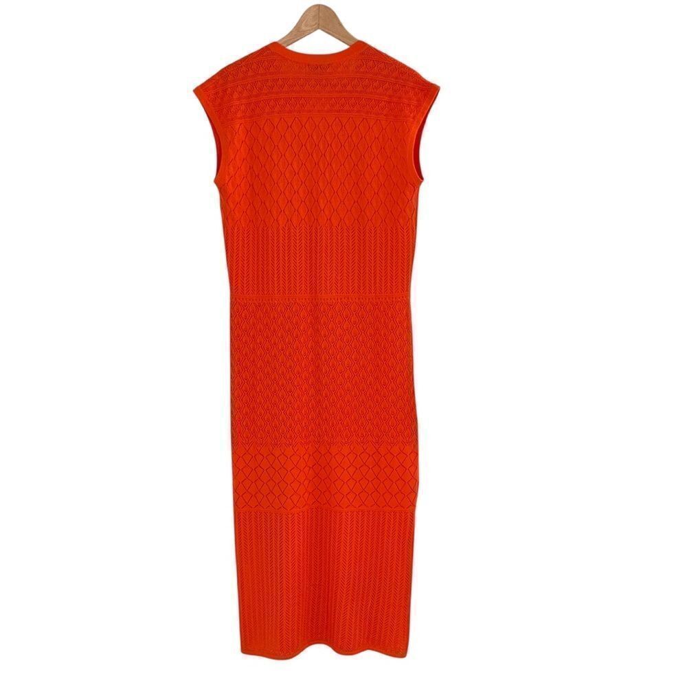 Rails Crochet Knit Ashley Dress In Arancione - Picture 5 of 11